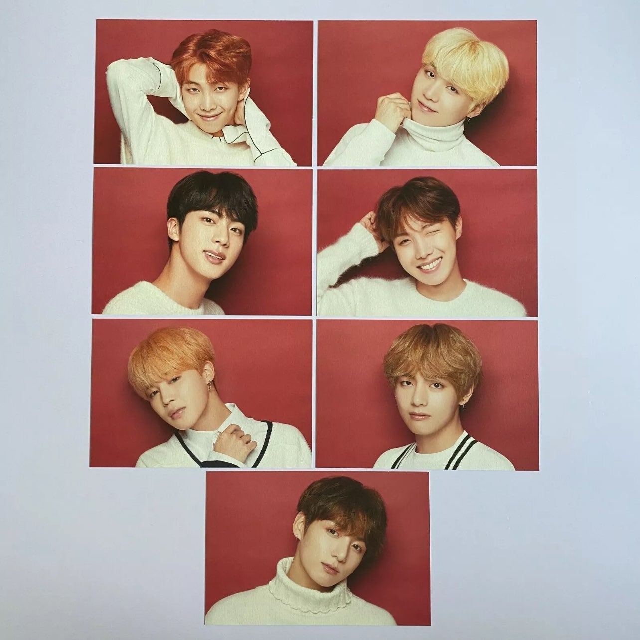 BTS 'SHIBUYA 109' XMAS Postcard Set