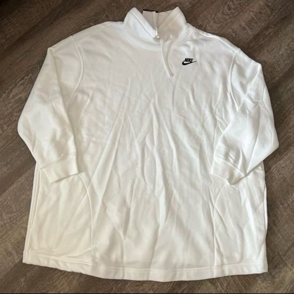 Nike Club Fleece Funnel Neck Pullover Sweatshirt-Size 2X
