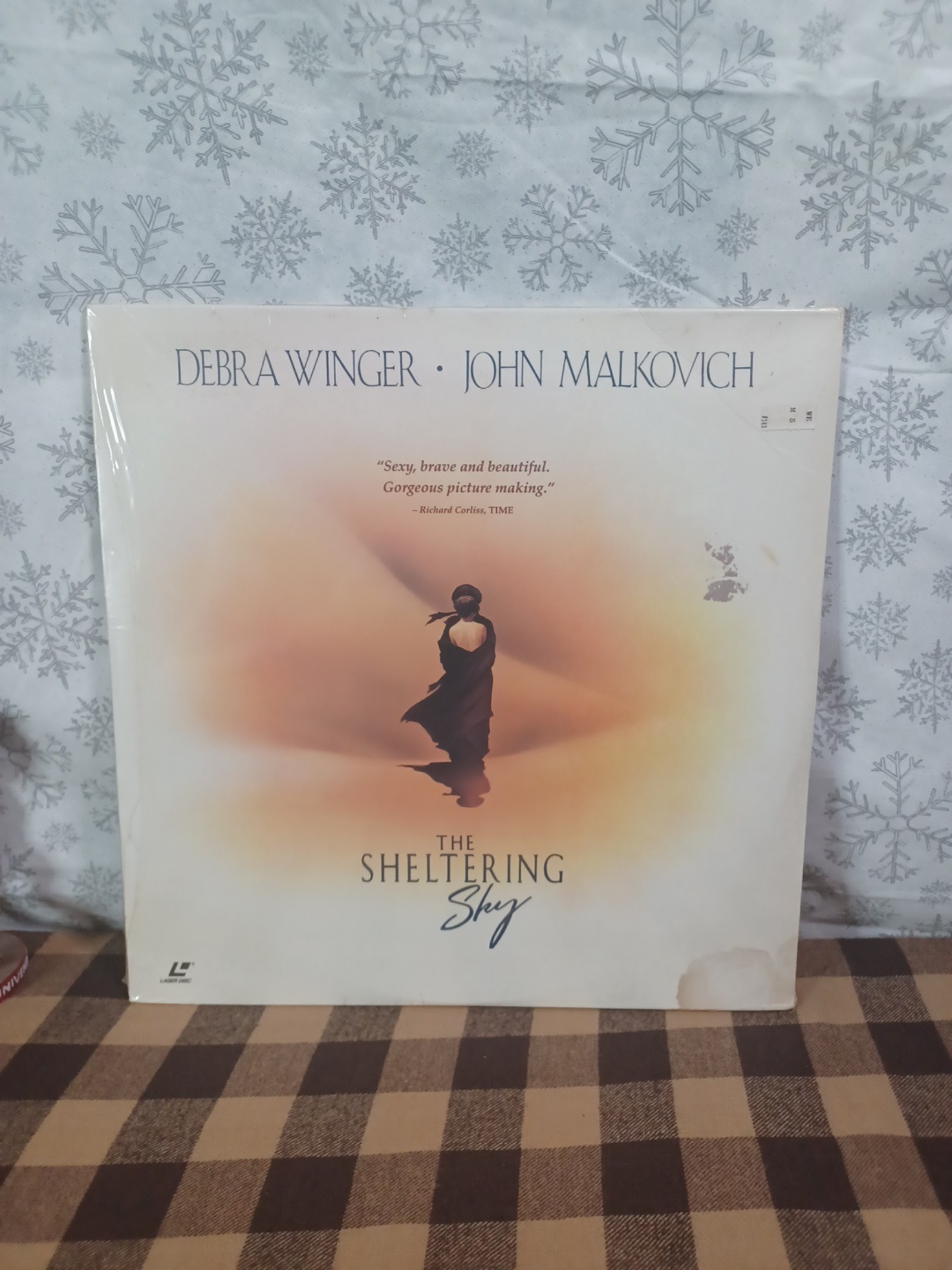 THE SHELTERING SKY MOVIE LASERDISC.