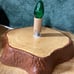 Ceramics by Lindi: Lighted Vintage Pumpkin on Haystack