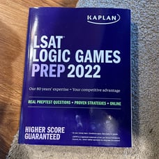 LSAT logic games prep 2022