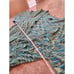 Stacia maxi belted spun rayon variated green and blue dress size medium