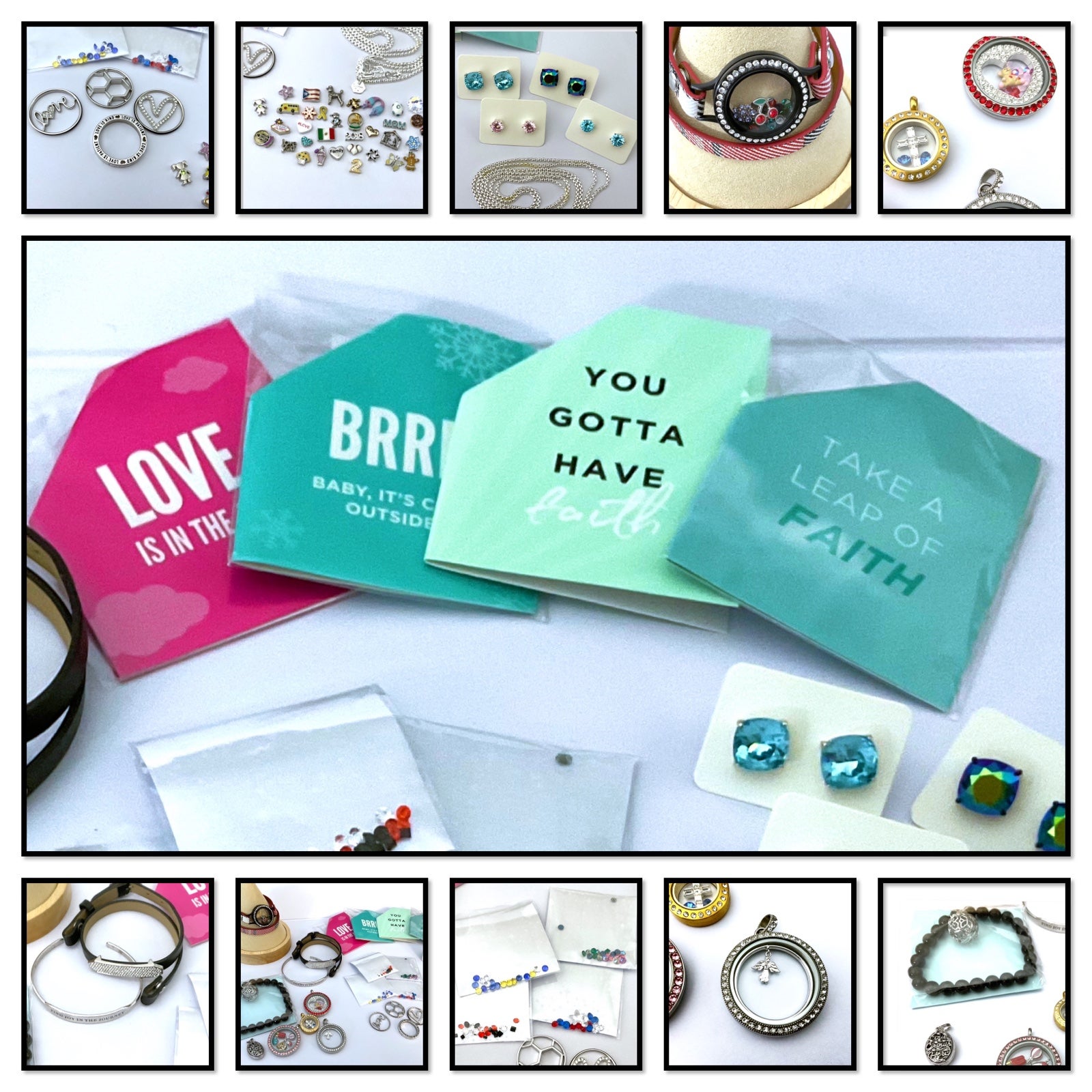 Assortment of Origami Owl Item’s, including Lockets, Bracelets, Stardust, etc.