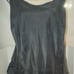 Sz 18 Ryllace silk Cami or camisole dark gray tank top plus size women’s NWT