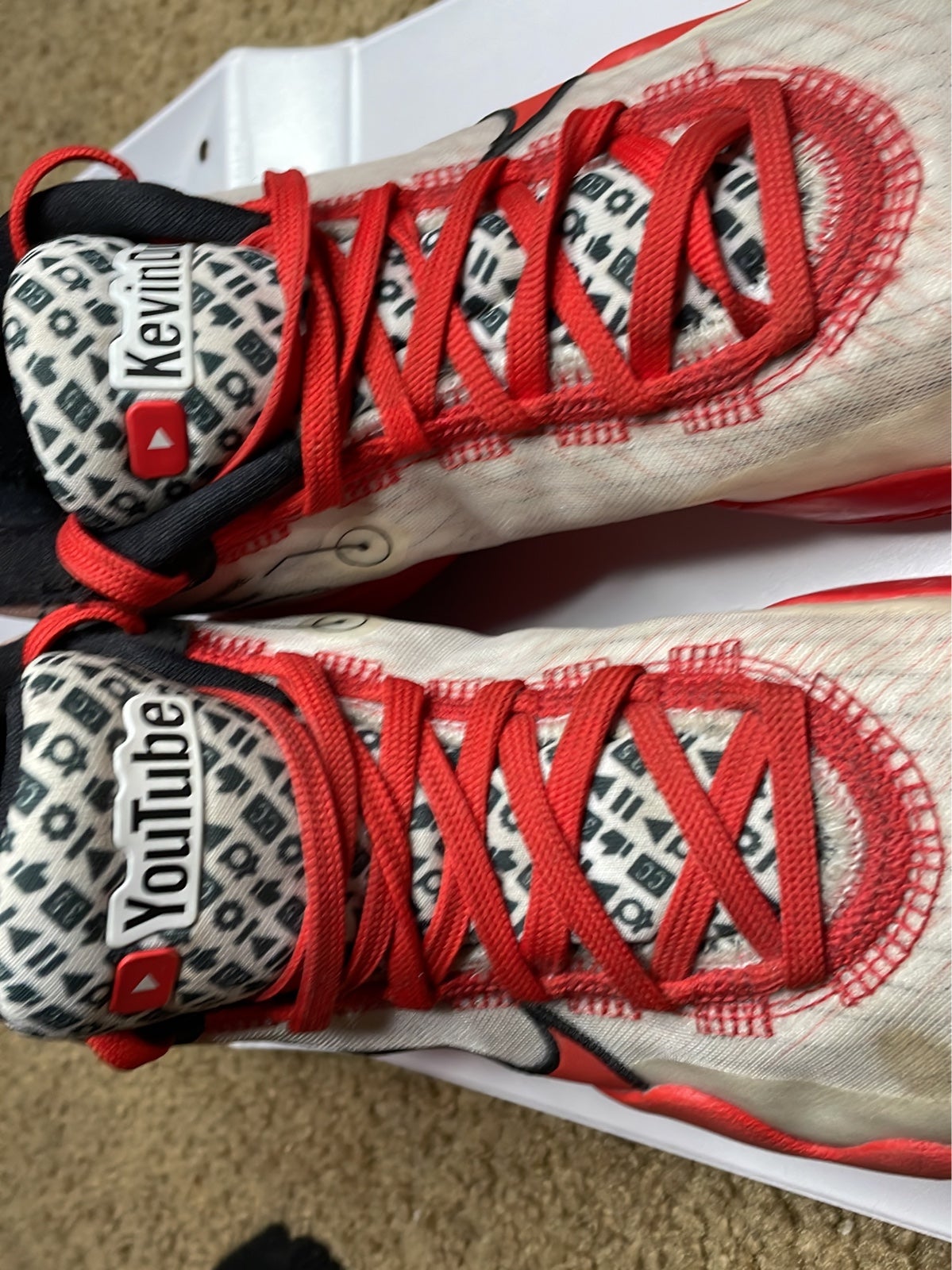 I cant fit them anymore. They are a little dirty.