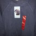 Blue Solid Sweatshirt XL 74 Tunic Extra Large Long Sleeves New
