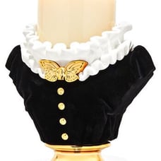Bath and body works Headless female butterfly bow halloween Candle Holder