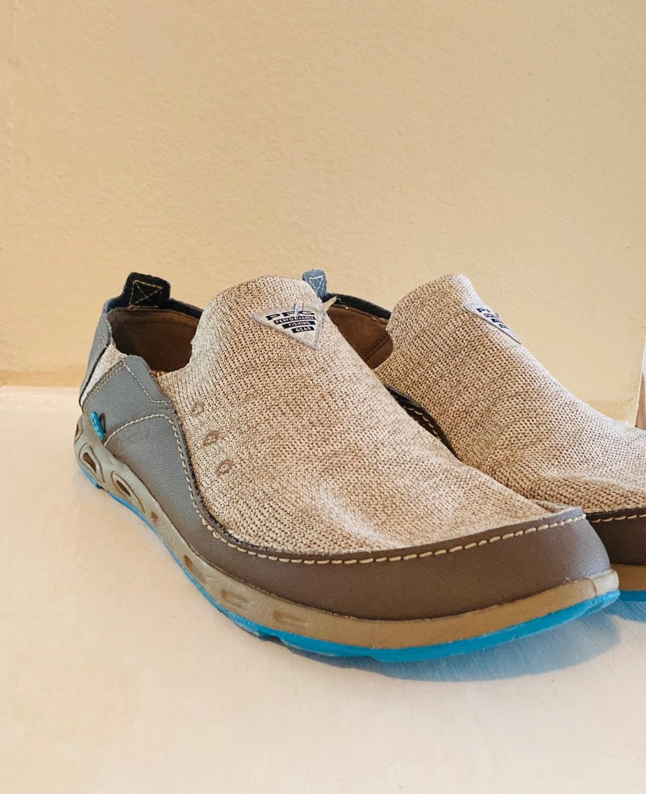 Columbia Men's PFG Boat Shoe, Size 13