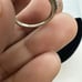 10k White Gold .35 ctw Diamond Halo Ring Size 5