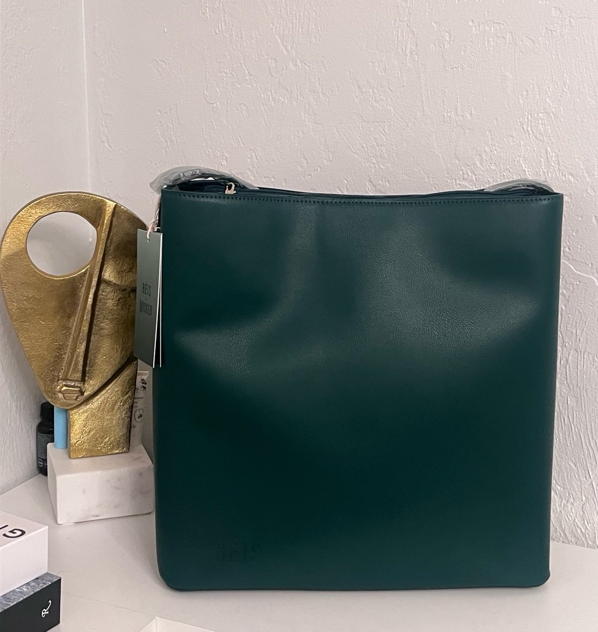 Beis x Wicked Tote In Wicked Green