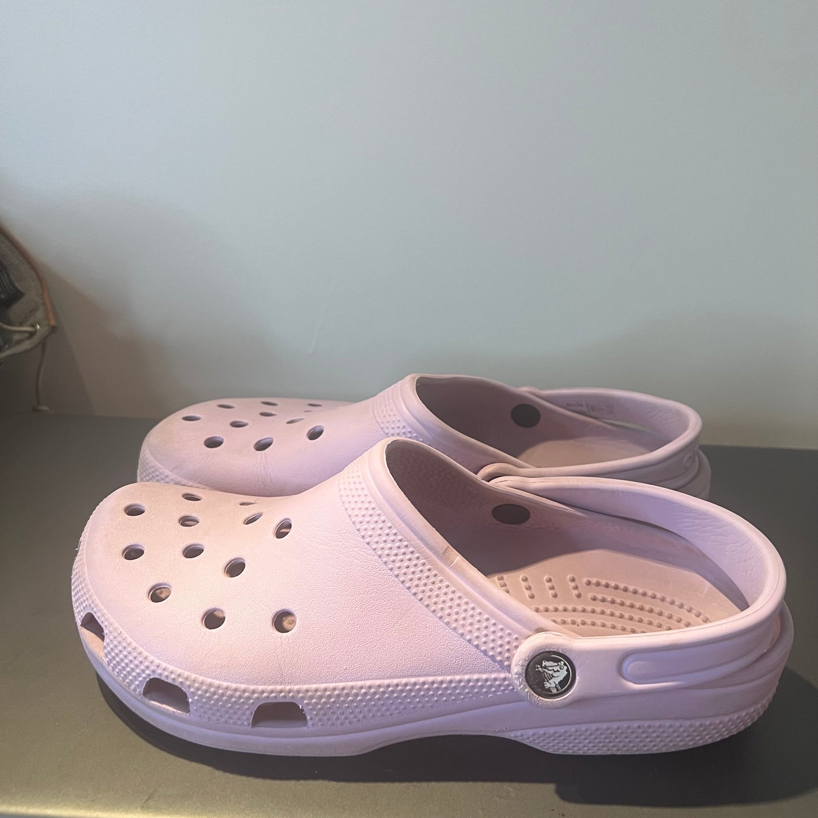 Crocs basic clog purple/Lila color mens size 9 womens 11