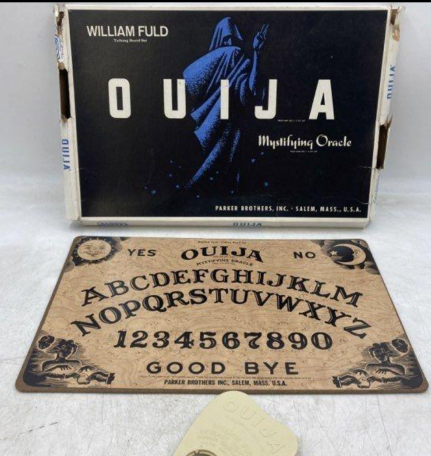 Ouija Board William Fuld Salem Massachusetts