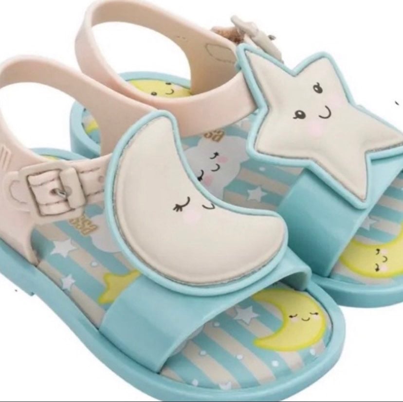New Mini Melissa Moon and Stars Sandals