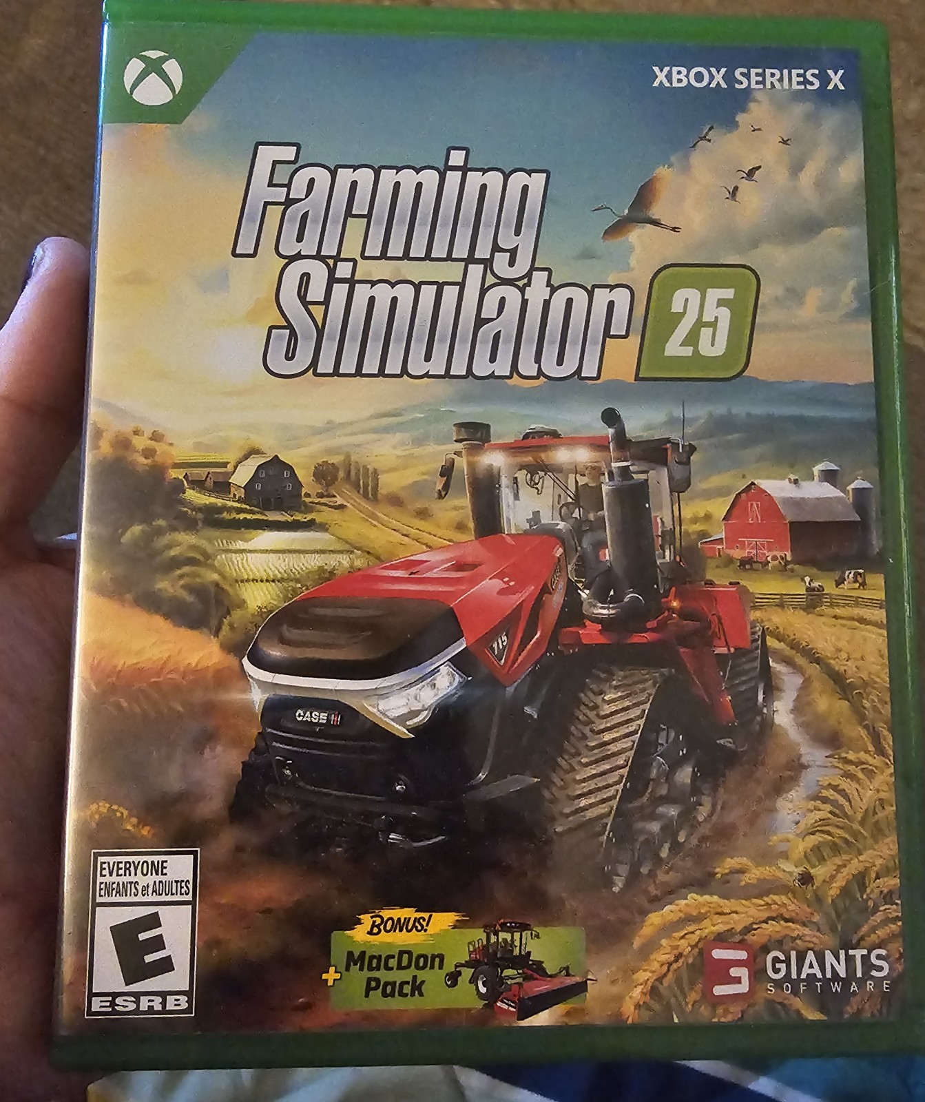 farming simulator 25 xbox series x