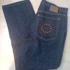 NWT Vintage Y2K Phat Farm Baggy Denim Jeans Slim 40x32