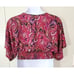 Anthropologie Boemo 2 Pc Set Skirt Blouse Womens XL Boho Peasant Paisley NWT