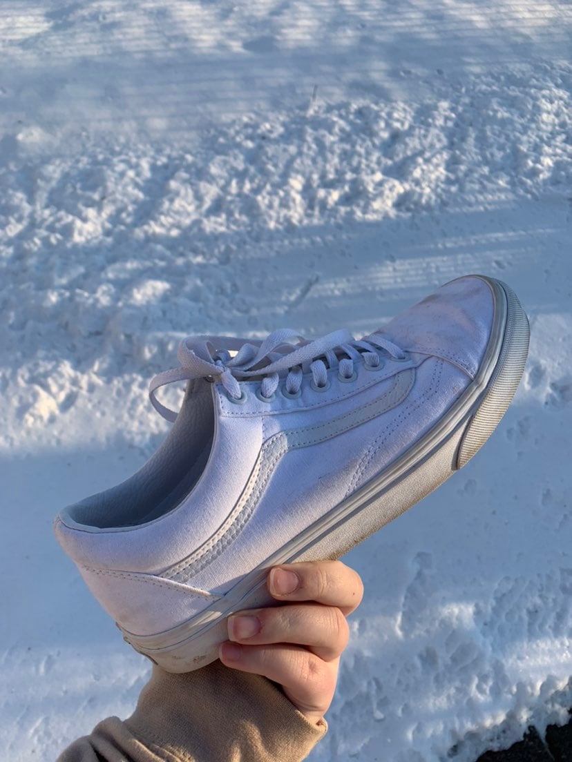 Vans old skool classic white