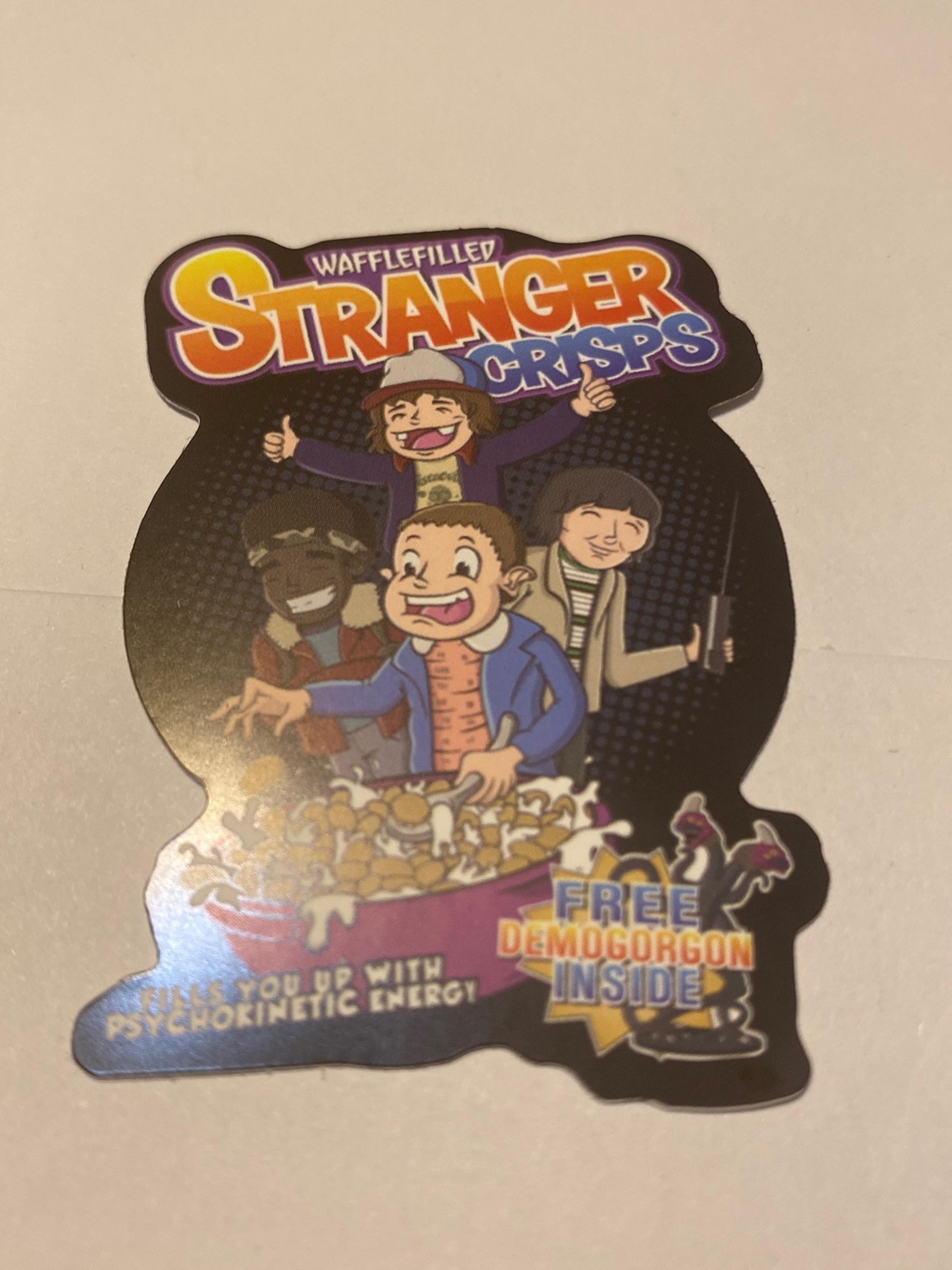 Stranger things stickers