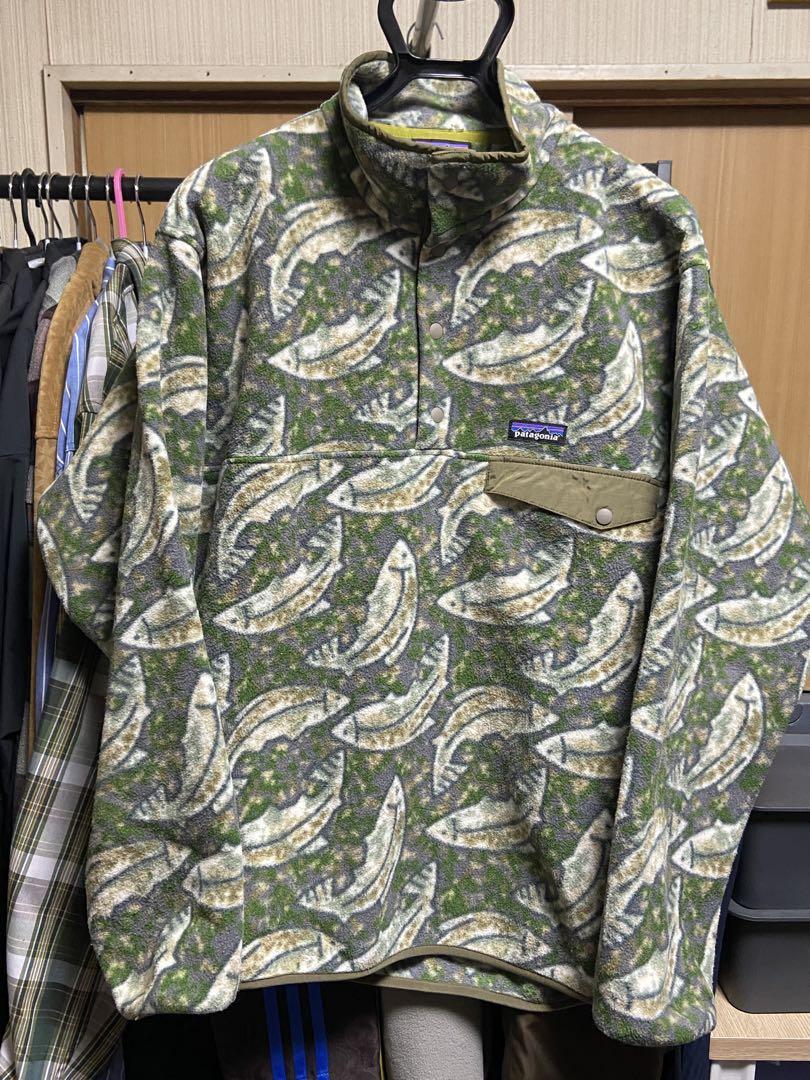 Patagonia Fish Pattern Fleece Jacket