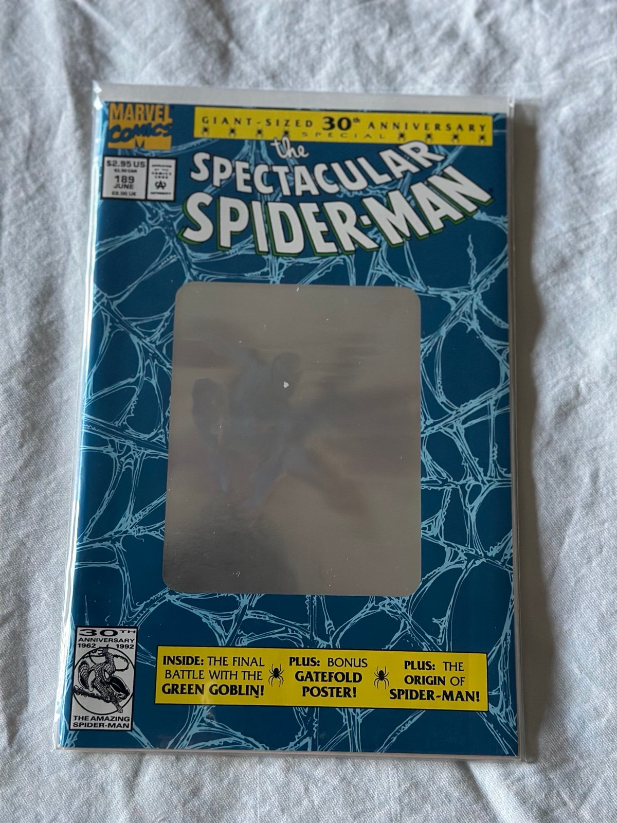 Complete Set of (4) Spider-Man Hologram Cover Comic Books