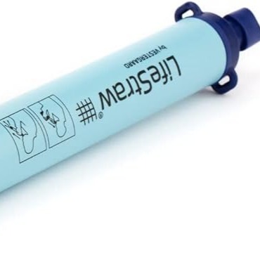 Personal Water Filter for Hiking, Camping, Travel, and Emergency Preparedness