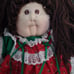 1983 Xavier Roberts doll Cabbage Patch Christmas outfit