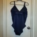 Spanx size 3X One-Piece Navy Swimsuit for Women 50129R