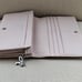 Agnes b Voyage Women Wallet Pink Leather Card Holder Clutch Purse