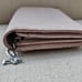 Agnes b Voyage Women Wallet Pink Leather Card Holder Clutch Purse