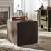 NIB Lynwood Square Upholstered Cube Light Brown - Threshold