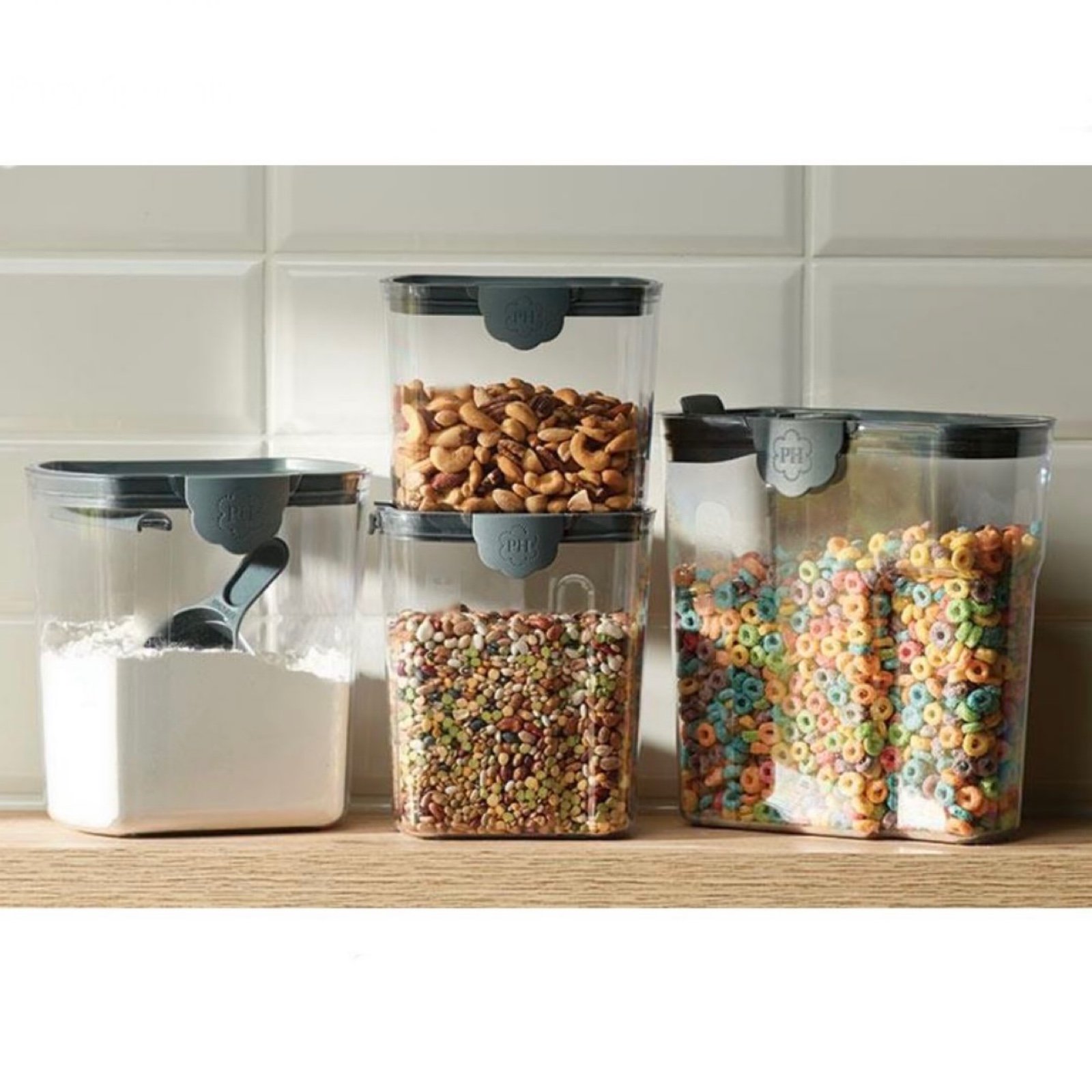 Princess House Pantry 4-Piece Storage Container Set (3326) *New in Box*