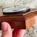 Lighthouse clock, hand carved wood, hygrometer, thermometer, barometer