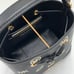 MICHAEL KORS Mercer Small Logo Embossed Leather Bucket Bag COLOR BLACK NWT