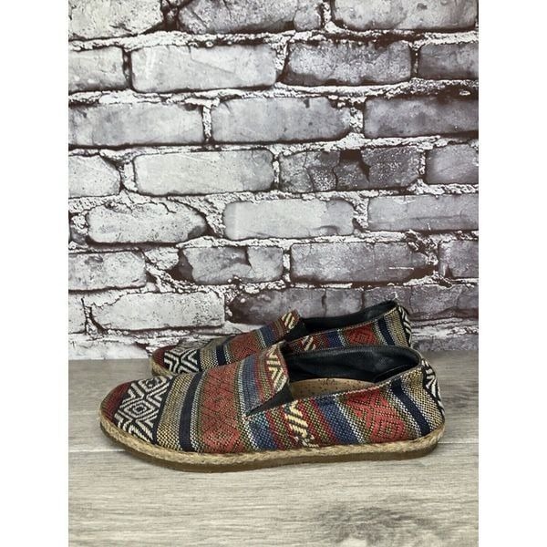 PATARA Chiang Mai Seeker MultiColor Fabric Slip On Loafers Sneakers Men 41EU/8M