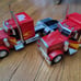 New Ray 1:32 Scale 379 Peterbilt with Lowboy Trailer Qty 2