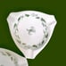 1950 Vintage Madeira Hotel Vista Alegre Portugal Porcelain Ashtray Trinket Dish