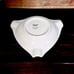 1950 Vintage Madeira Hotel Vista Alegre Portugal Porcelain Ashtray Trinket Dish