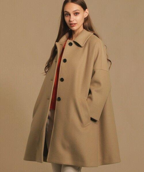Excellent Condition Mackintosh HUMBIE Double-Faced Melton Wool Coat Size 38