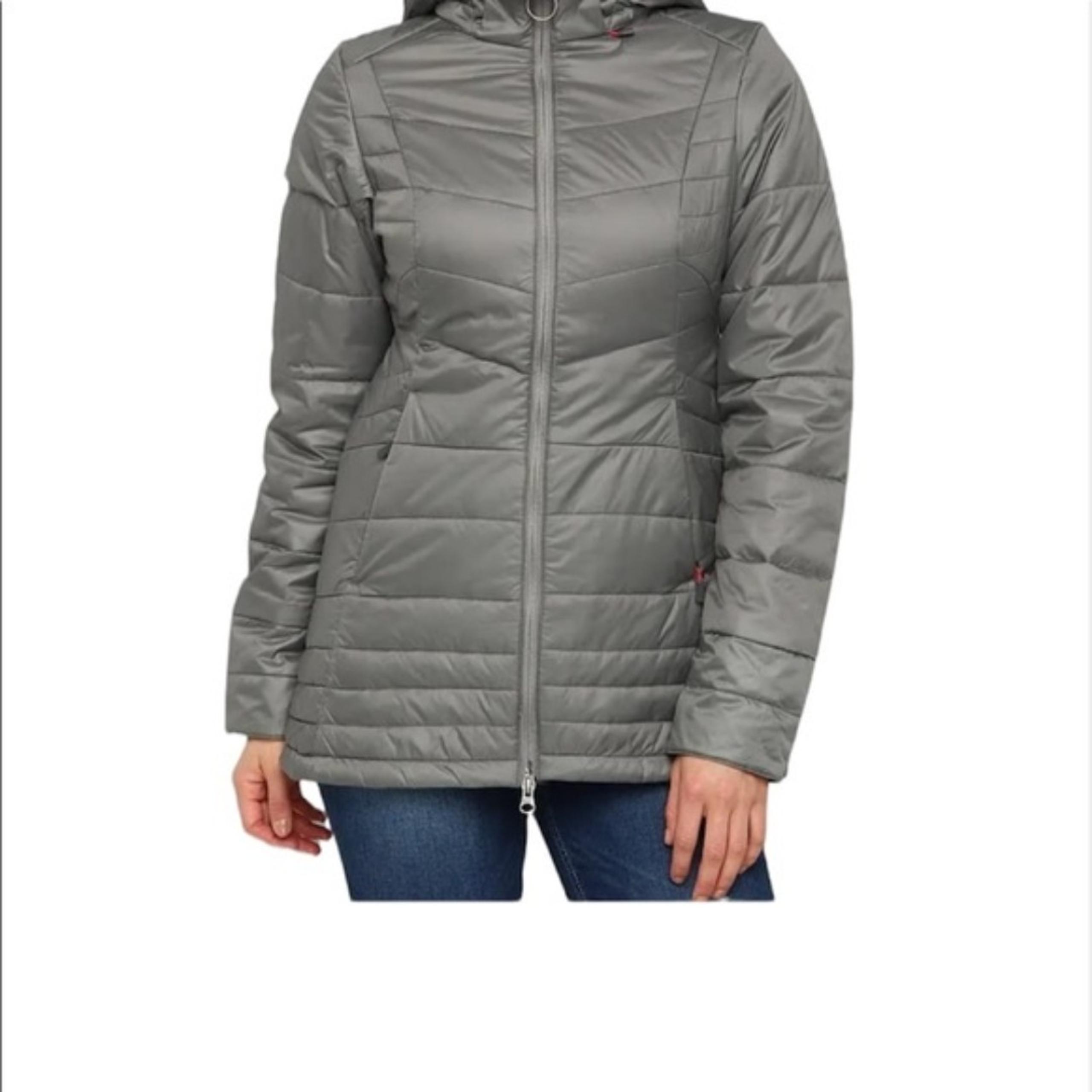 Women’s Outdoor research breva primaloft gray puffer jacket size small