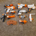 * Lot of 11 Nerf modulus attachment parts