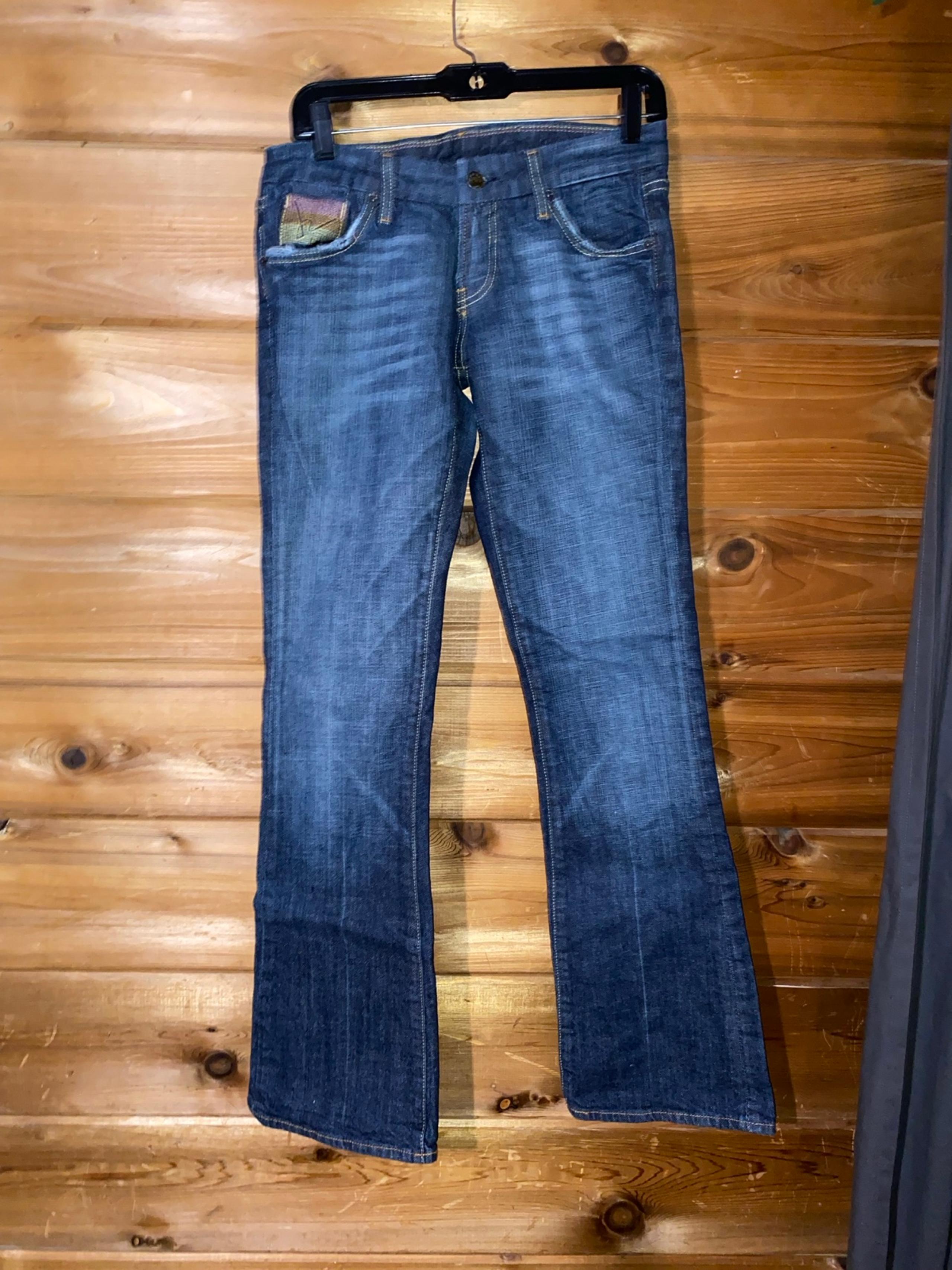 Rocawear Size 9 Women's Denim Embroidered Logo Jeans Black