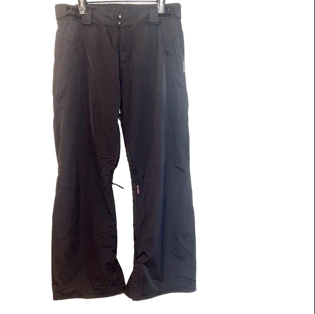 Billabong Outerwear - Womens Snow Ski Black Pants Size: Large Lined Snowboarding