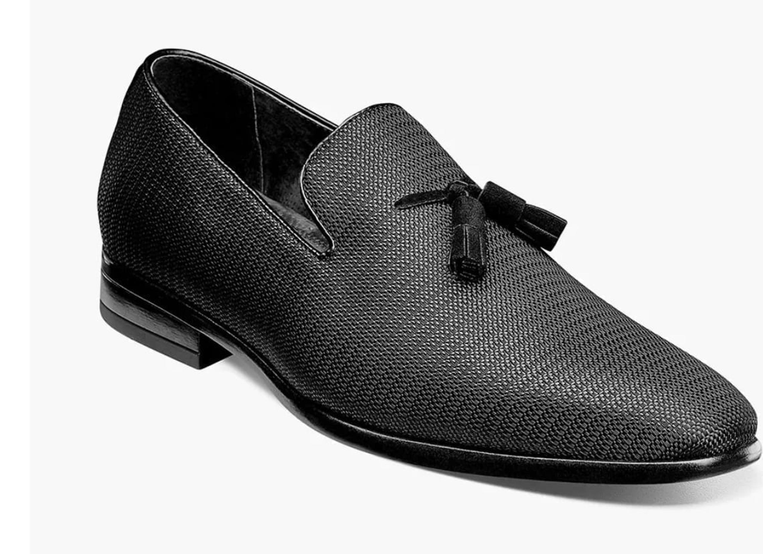 Stacy Adams  Mens TAZEWELL  Plain Toe Tassel Slip On Size 15 NWOT