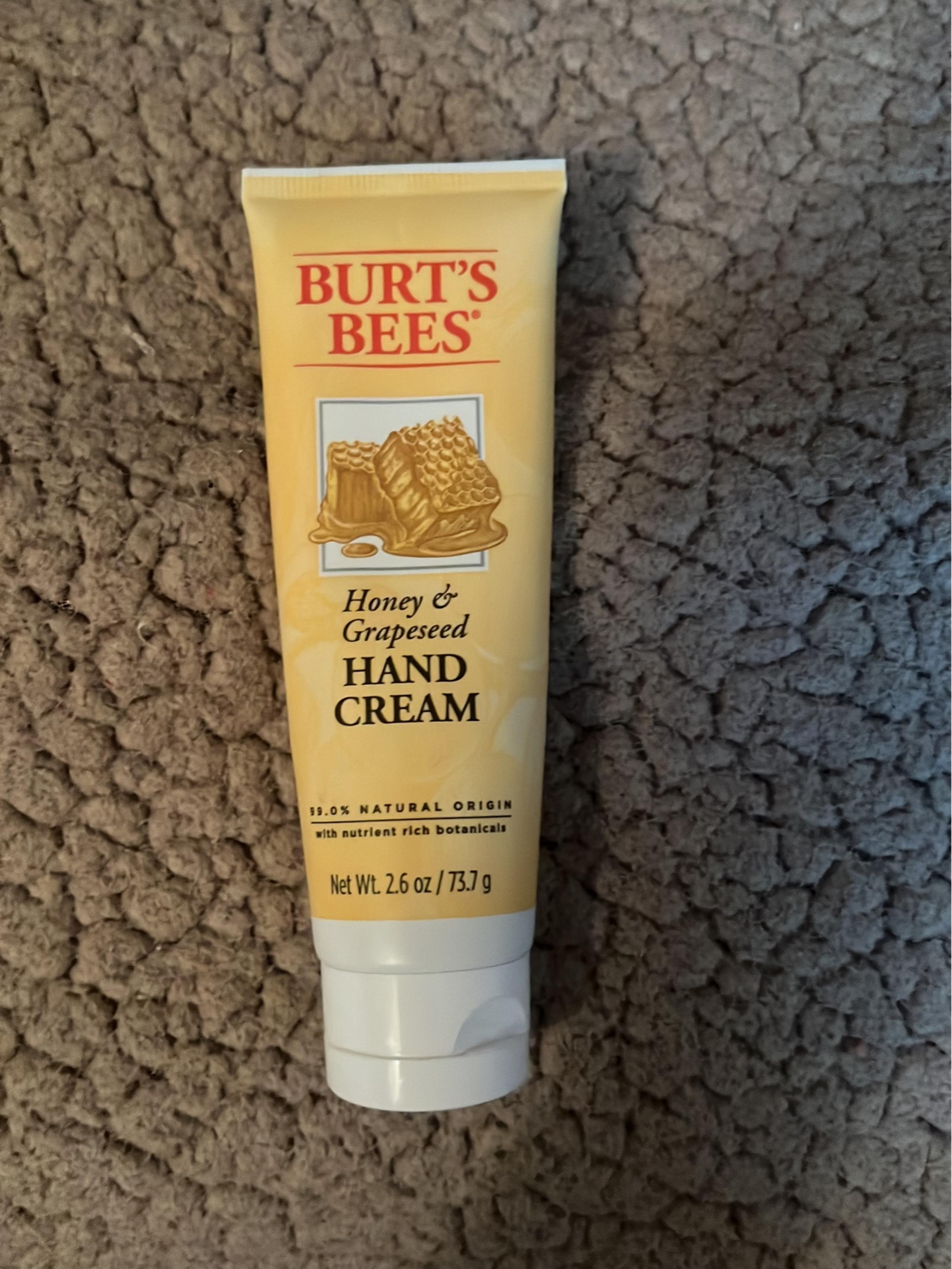 burts bees hand cream