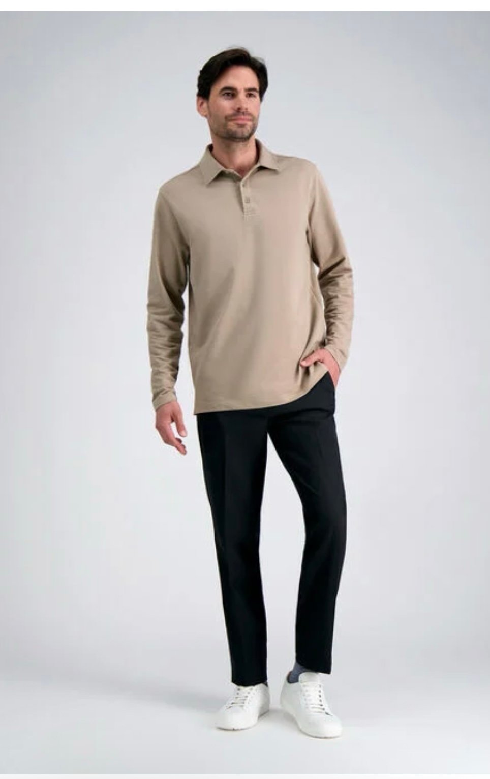 Haggar Cool Right Performance Flex Pant-SIZE 34Wx32L