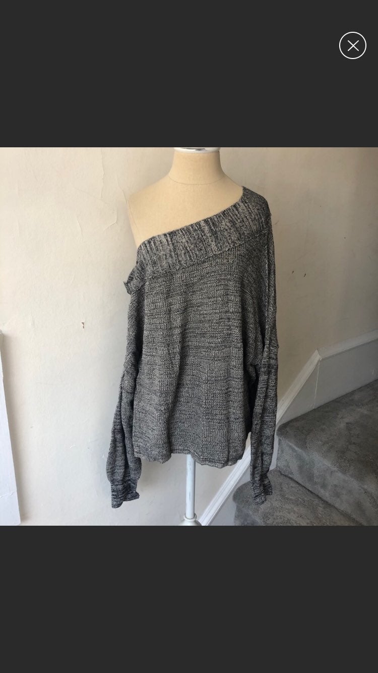 Free People Marled Yarn Alana Pullover