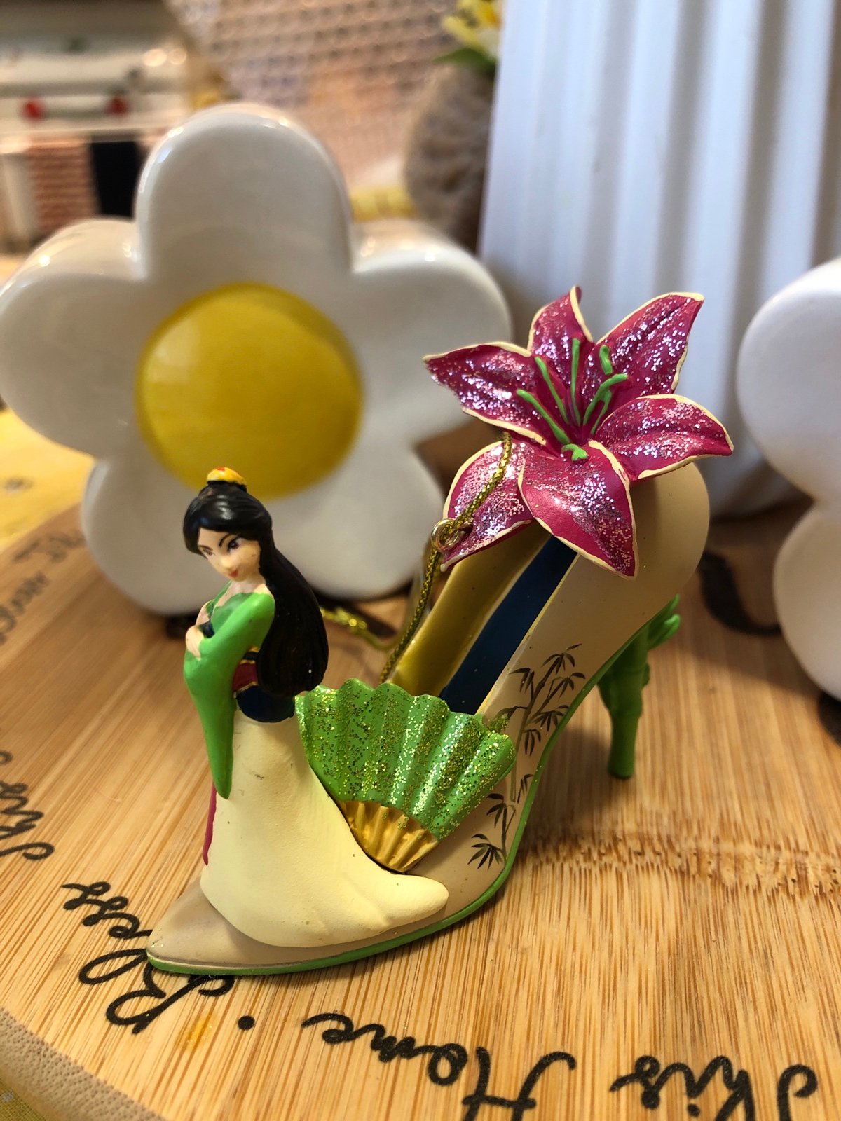 Disney MULAN SHOE ORNAMENT
