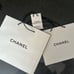 3 x Chanel White & Black Paper Shopping Gift Bags EMPTY BAGS NEW