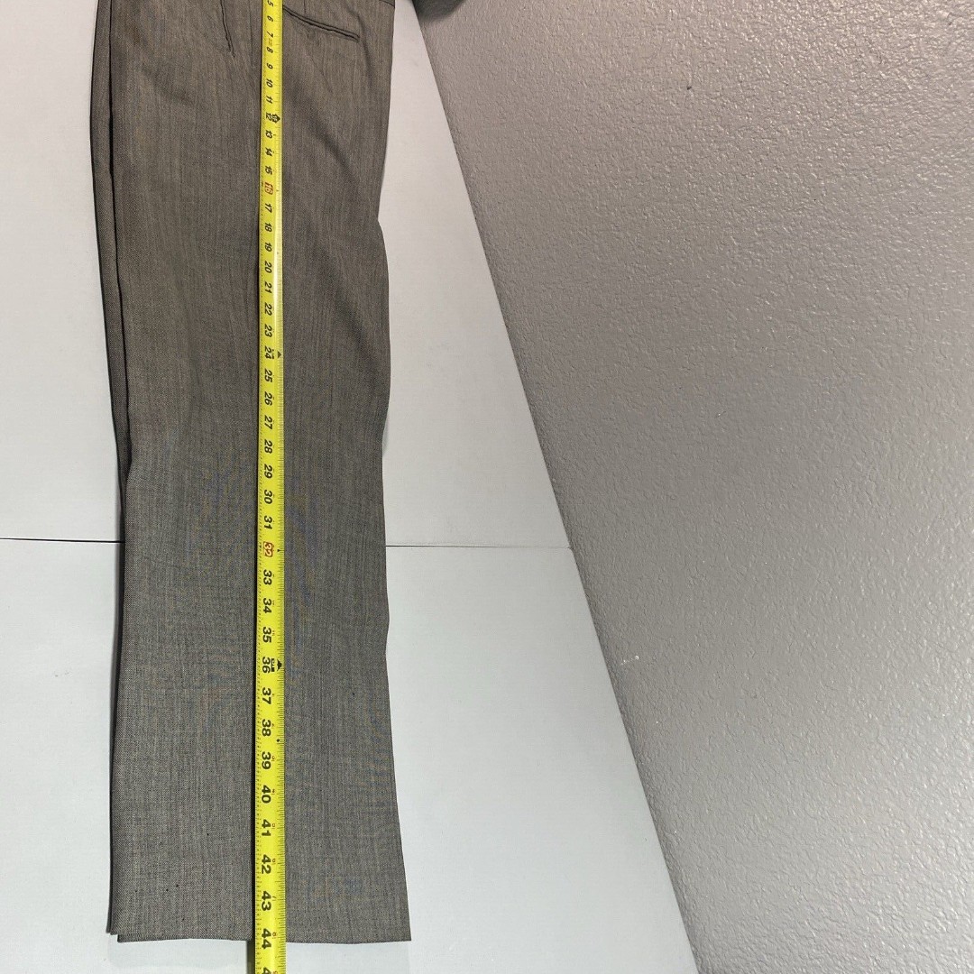 Gia Franco Ruffini Italy 2Pcs Pants Suit Set Men’s 42L Gray 4Front Button L36 lB2iyF6xM