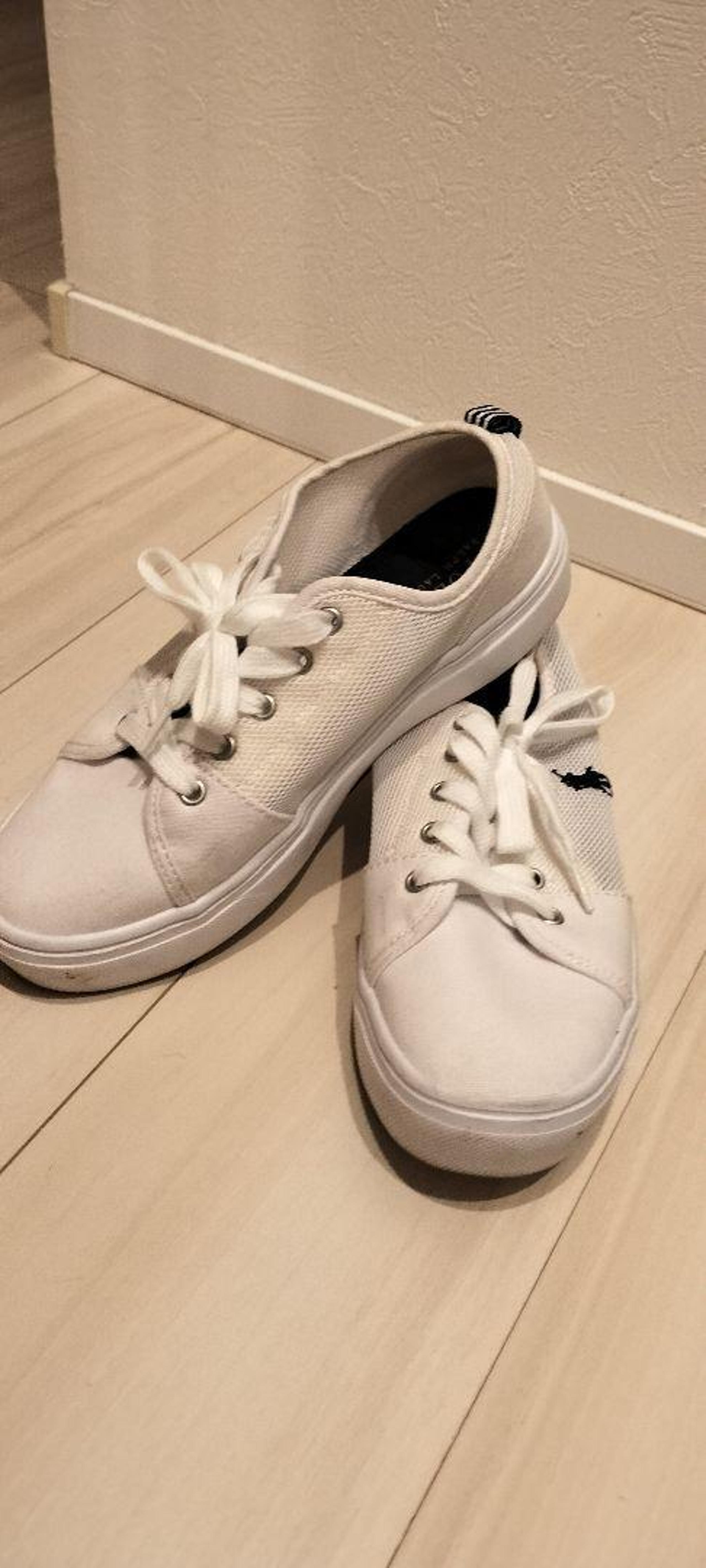 POLO Ultra-Light White Mesh Sneakers